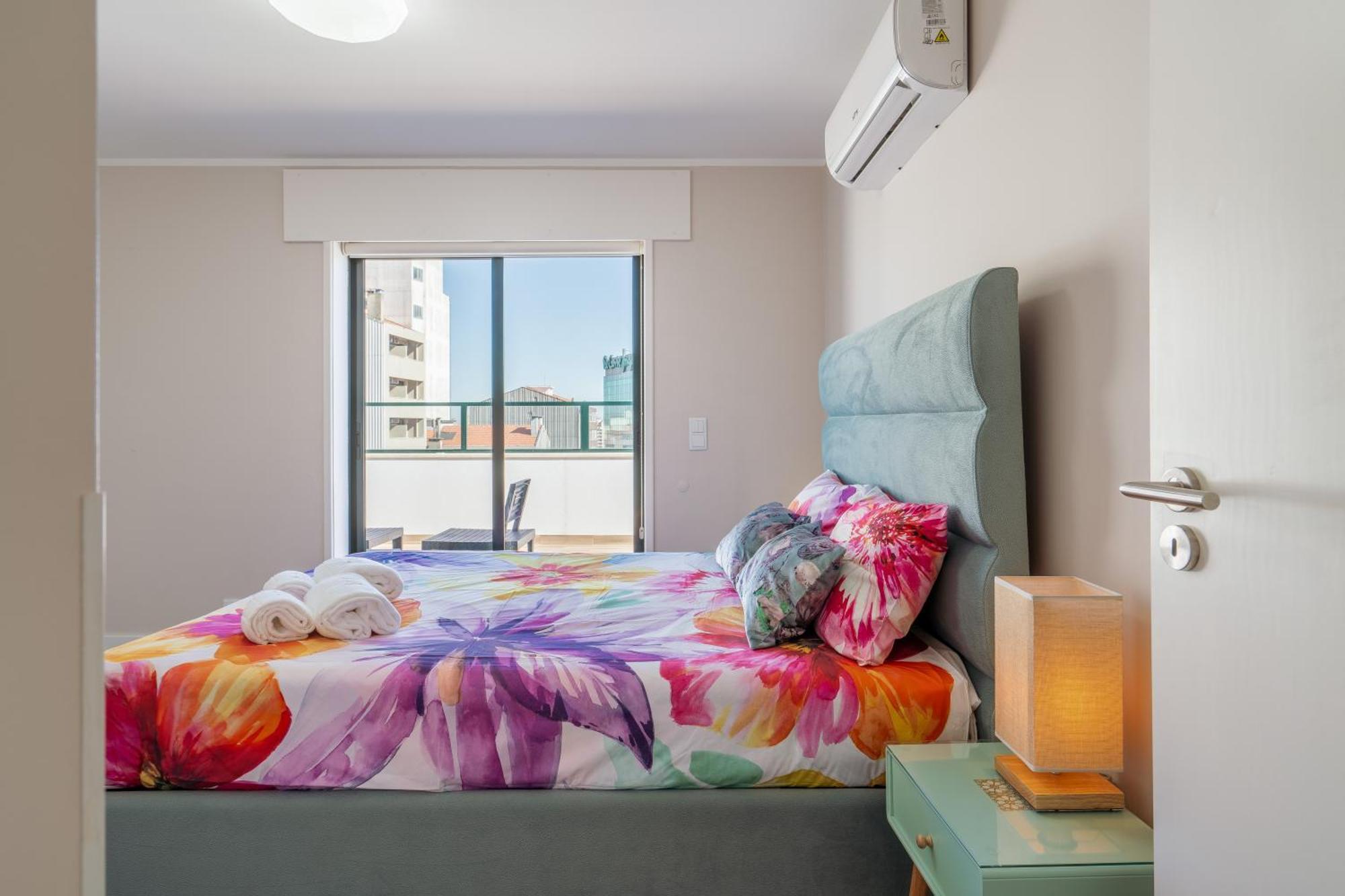 Gaia Terrace Apartamento Qian 2Br Ac L Free Parking Vila Nova de Gaia Dış mekan fotoğraf