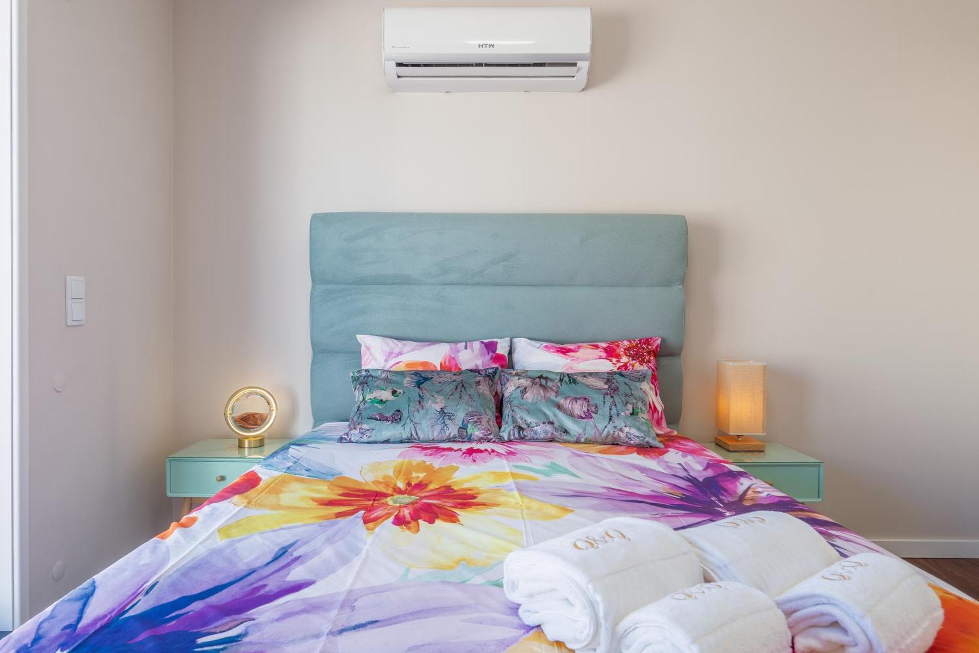 Gaia Terrace Apartamento Qian 2Br Ac L Free Parking Vila Nova de Gaia Dış mekan fotoğraf