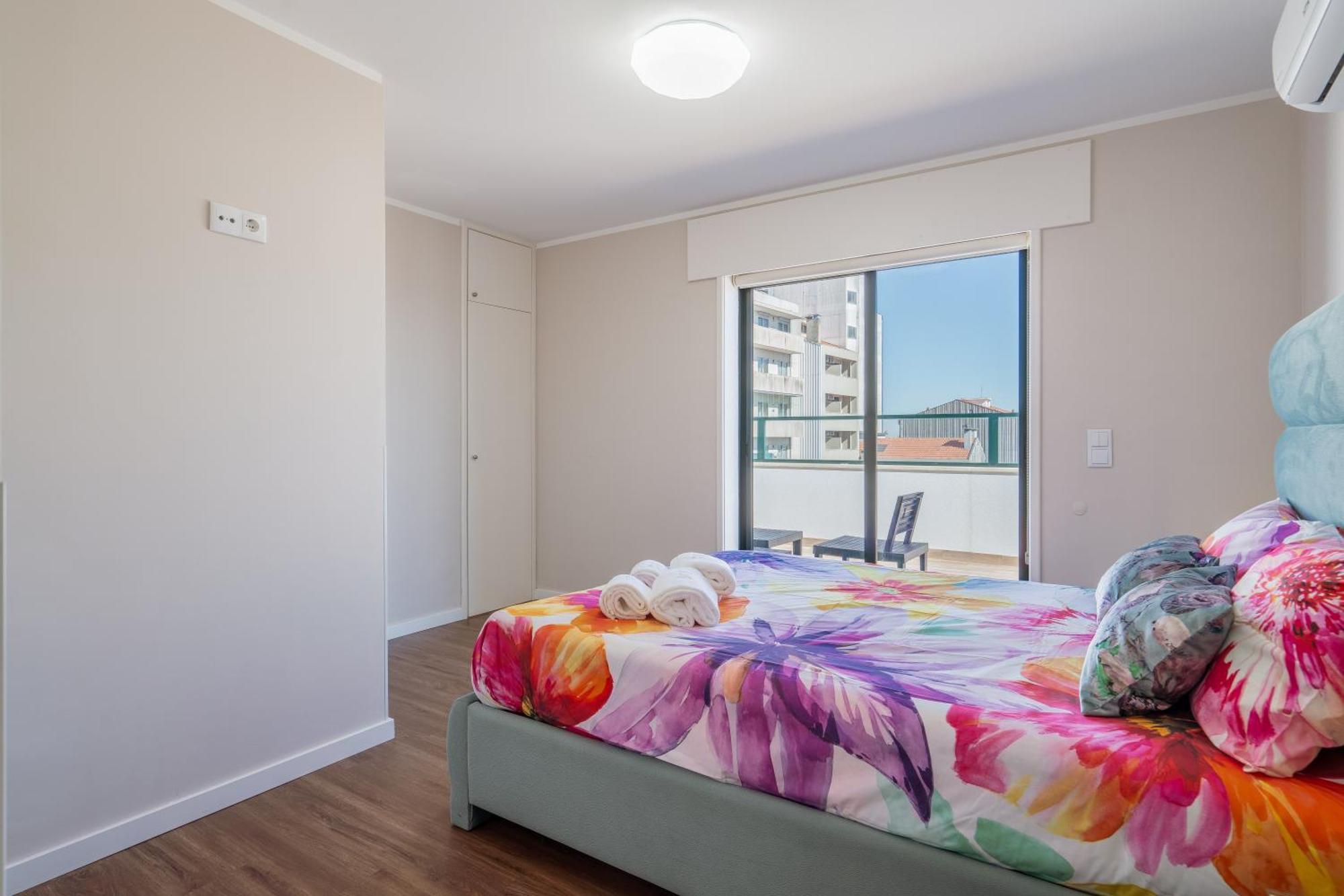 Gaia Terrace Apartamento Qian 2Br Ac L Free Parking Vila Nova de Gaia Dış mekan fotoğraf