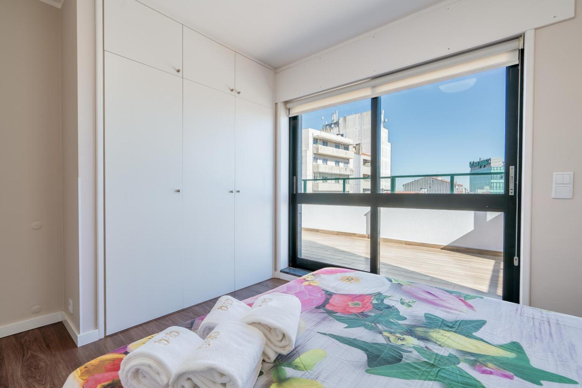Gaia Terrace Apartamento Qian 2Br Ac L Free Parking Vila Nova de Gaia Dış mekan fotoğraf