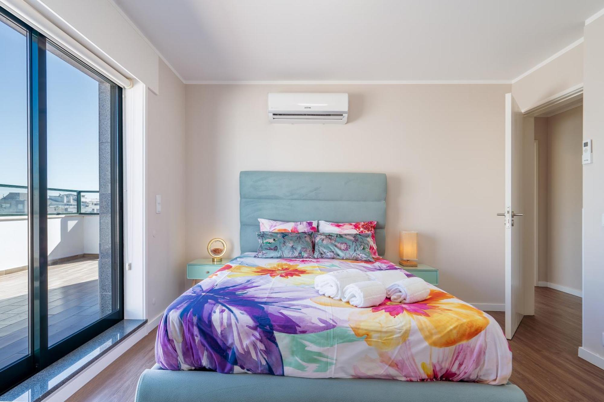 Gaia Terrace Apartamento Qian 2Br Ac L Free Parking Vila Nova de Gaia Dış mekan fotoğraf