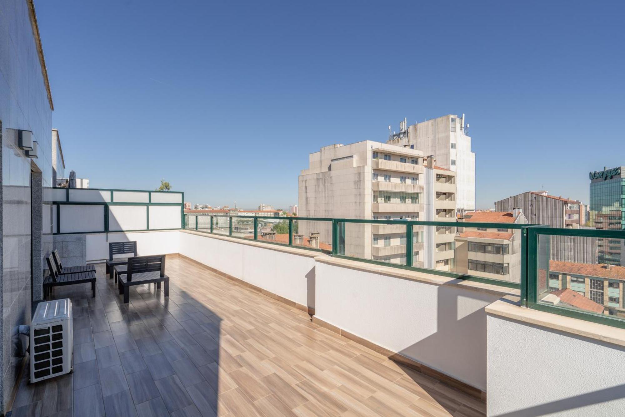 Gaia Terrace Apartamento Qian 2Br Ac L Free Parking Vila Nova de Gaia Dış mekan fotoğraf