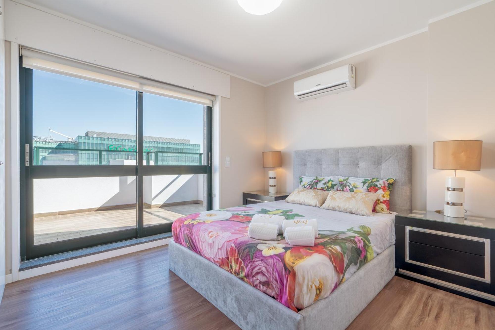Gaia Terrace Apartamento Qian 2Br Ac L Free Parking Vila Nova de Gaia Dış mekan fotoğraf
