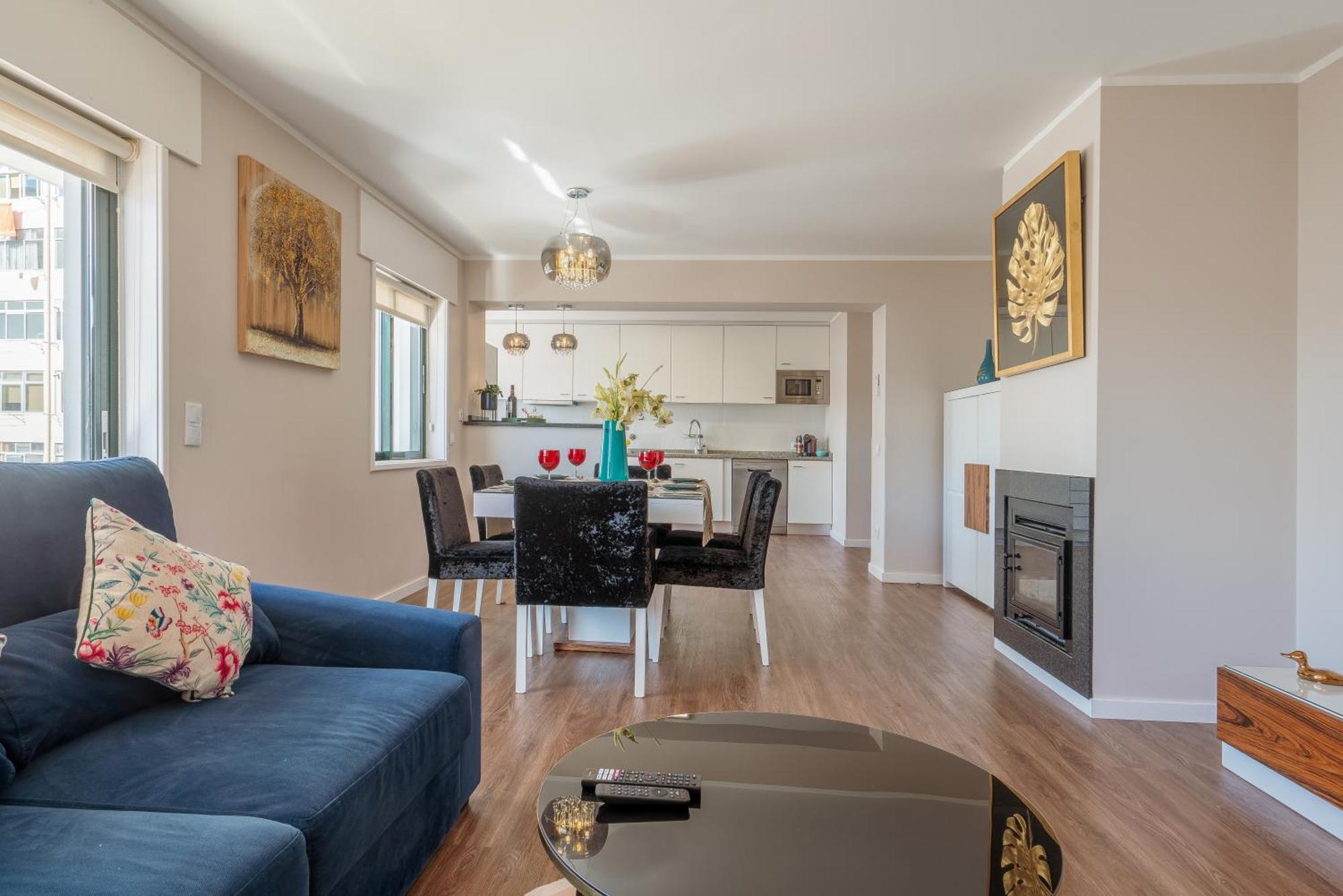 Gaia Terrace Apartamento Qian 2Br Ac L Free Parking Vila Nova de Gaia Dış mekan fotoğraf